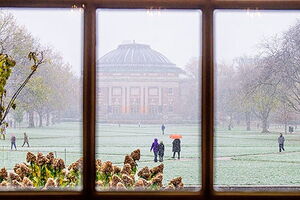 image of the Quad viewed from Illini Union