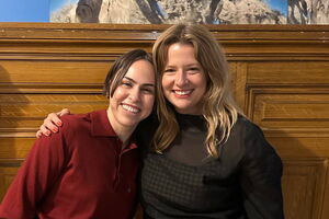 Jennifer Haare and Jackie Furtado