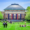 photo of the Quad with students