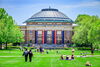 photo of the Quad with students